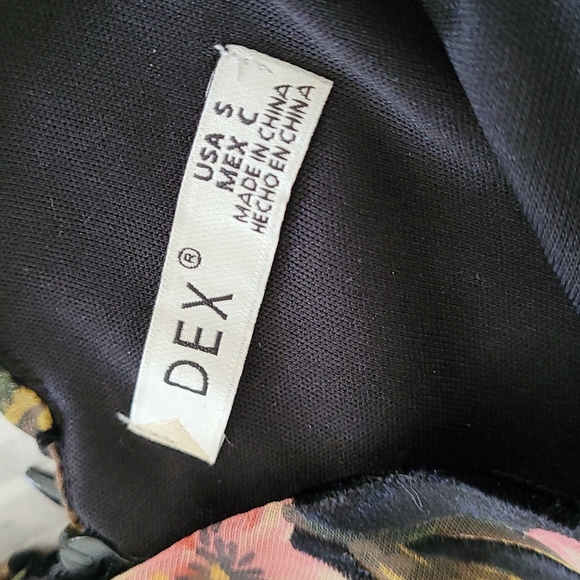 Dex Burnout Velvet Dress - Picture 6 of 14